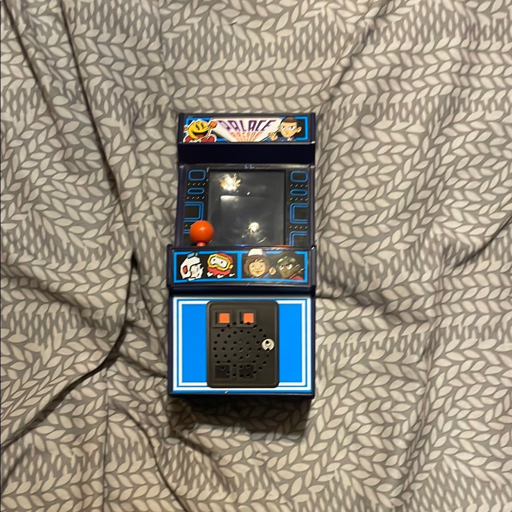 Hasbro Blue Handheld Arcade Console